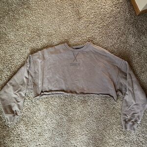 ONER Active cropped crewneck sweatshirt